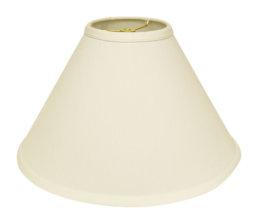 Ivory No Slub Innsbruck Cone Lamp Shade