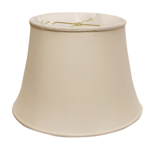 Champagne Pongee Silk Bell Lamp Shade
