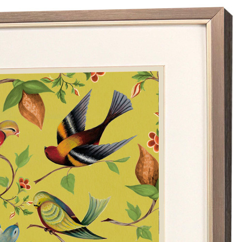 Set Of Two Friends Meeting Set of Set Silver Framed Wall Art