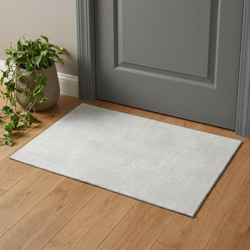 3' X 5' Ivory And Beige Abstract Washable Area Rug With UV Protection