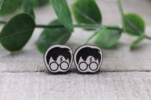 Harry || Stud Earrings || Hypoallergenic