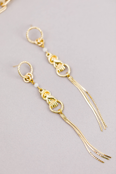 Long Dangle Earrings