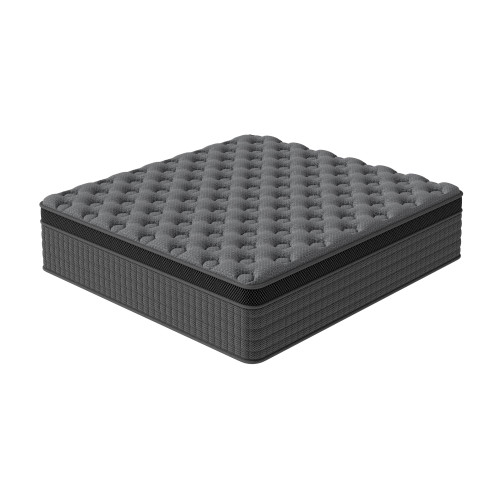 12" Twin Lumbar Support Memory Foam Hybrid Mattress