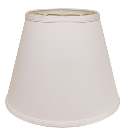 White No Slub Innsbruck Empire Lamp Shade Modern Style