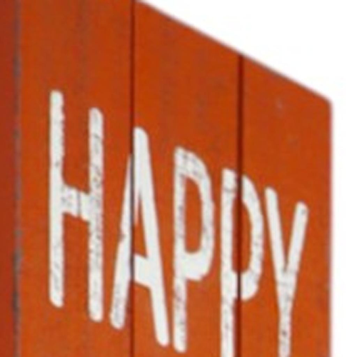 Solid Wood Happy Harvest Porch Sign