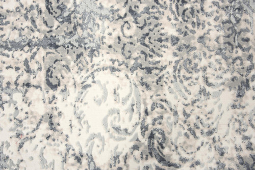 8' X 10' Cream And Gray Trellis Area Rug