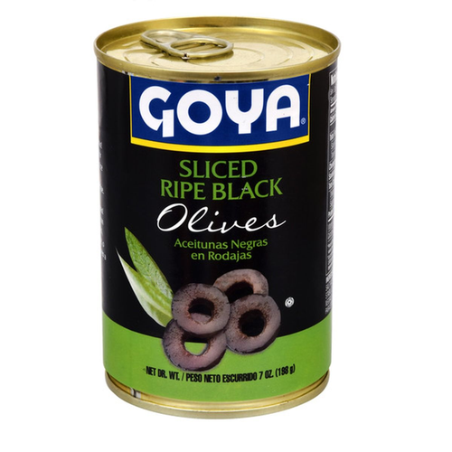 GOYA SLICED BLACK OLIVES 
