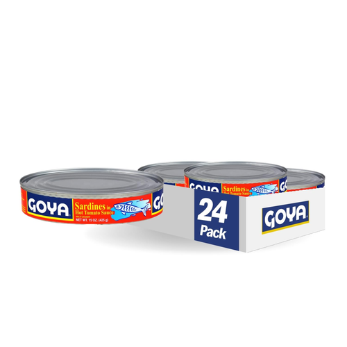 GOYA OVAL SARDINE HOT SAUCE 