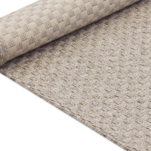 6' X 9' Beige Indoor Outdoor Area Rug