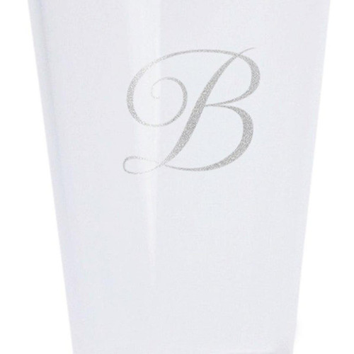 Clear Silicone Straight Shape Stemless Pint Glass