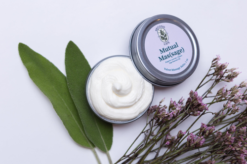 Velvet Massage Balm - 1 oz -[Mutual Mas(sage)] Lavender & Sage