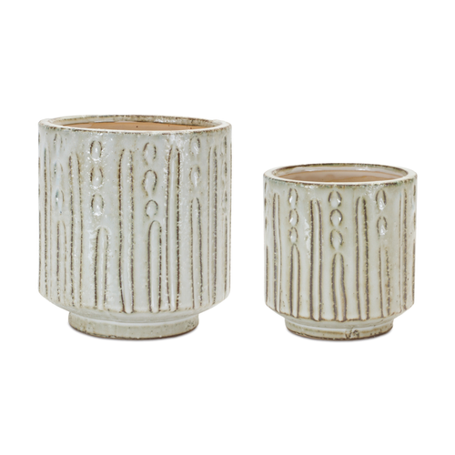 Distressed Clay Planter 