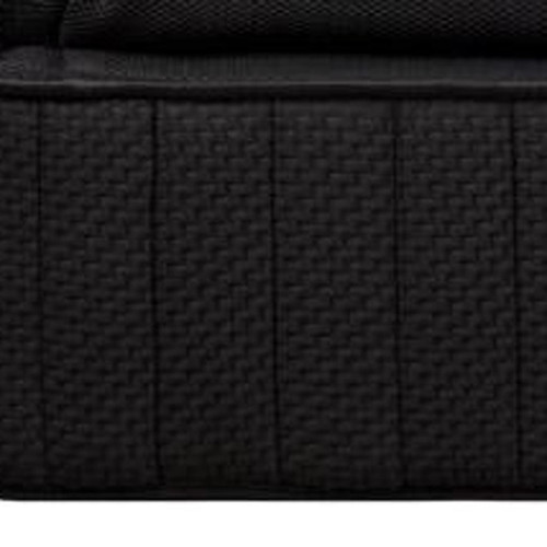 16" Graphite And Titanium Infused Twin Gel Memory Foam Ultra plush Hybrid Mattress