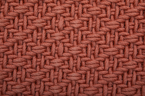 10' X 14' Red Hand Woven Area Rug