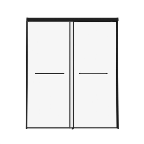 60" X 60" Aluminum and Tempered Glass Tub Door