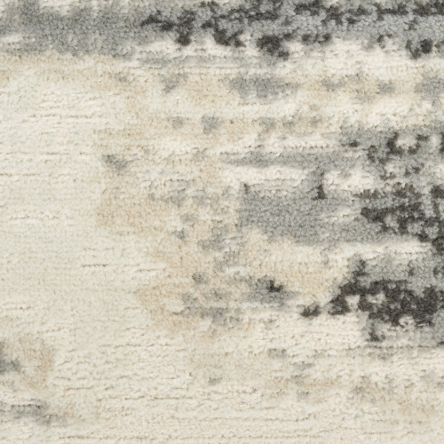 6' X 9' Gray Abstract Area Rug