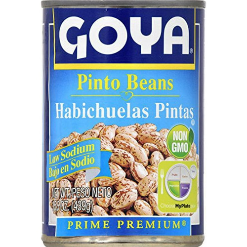 GOYA PINTO BEANS LOW SODIUM 
