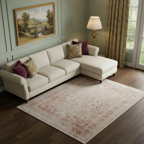 9' X 12' Blue And Ivory Oriental Hand Woven Area Rug