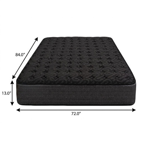 13" Copper Infused California King Gel Memory Foam Extra Firm Hybrid Mattress