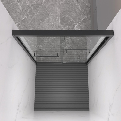 72" X 60" Tempered Glass Shower Door