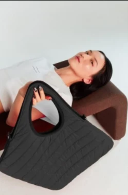 Puffer Diagonal Shoulder Bag - Water-repellent
