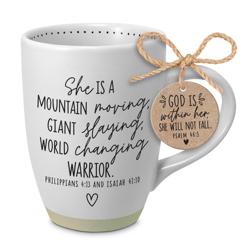 Mug She Is Mountain Moving Warrior 