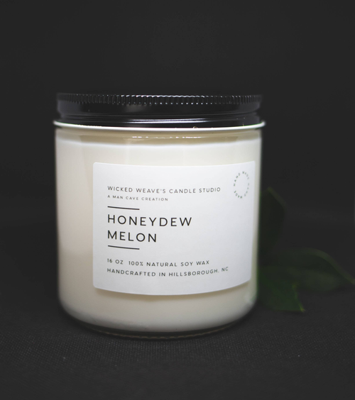 Honeydew Melon Soy Wax Candle (3 Size Options)