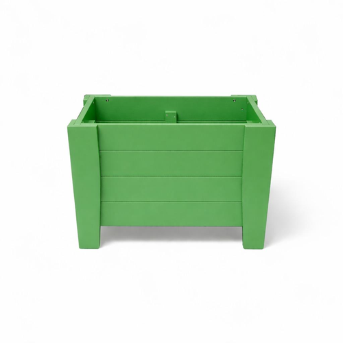 20" X 18" Green Heavy Duty Plastic Square Planter Box