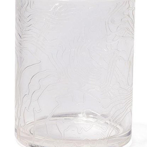 Clear Silicone Conical Shape Stemless Whiskey Glass
