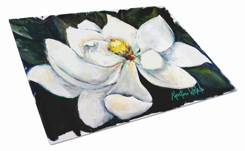 Flower Glass Cutting Board Large