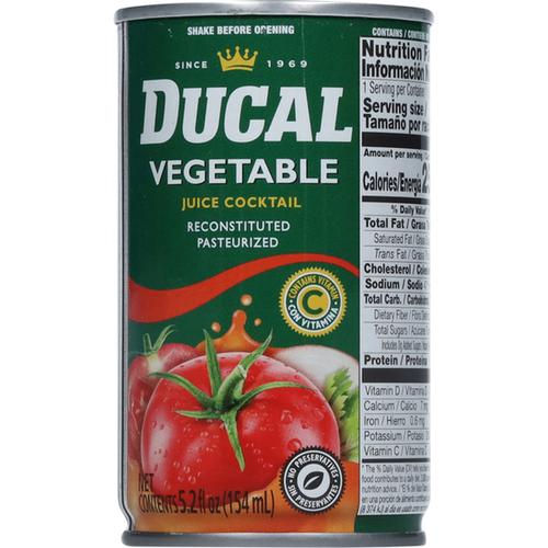 DUCAL VEGETABLE JUICE 
