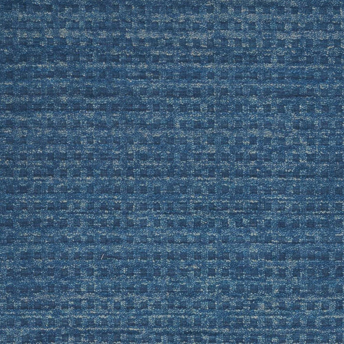 7' X 10' Navy Blue Wool Area Rug