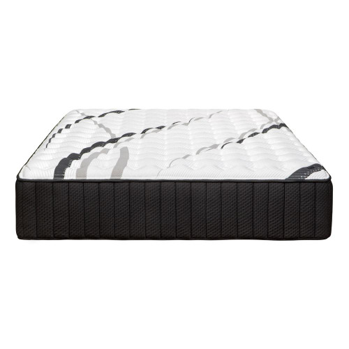 14" Graphite And Titanium Infused Twin XL Gel Memory Foam Medium Hybrid Mattress