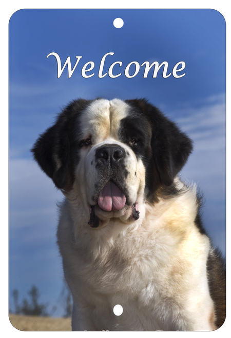 Saint Bernard - Best of Breed  Indoor/Outdoor Aluminum Sign 