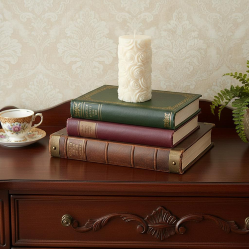 2" Ivory Himalayan Bamboo Scented Candle
