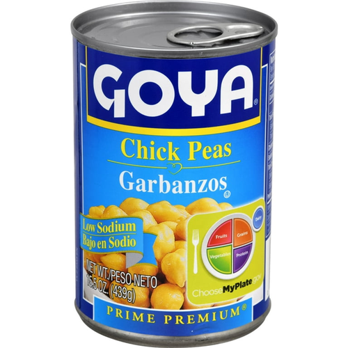 GOYA CHICK PEAS LOW SODIUM 