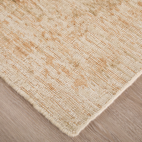 9' X 12' Blue And Ivory Oriental Hand Woven Area Rug