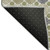 9' X 12' Artichoke Green Purple And Beige Geometric Washable Area Rug With UV Protection