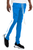 SLIM FIT TRACK PANTS- CYAN/ WHITE