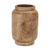 Natural Wood Vase 