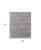9' X 12' Gray and Silver Abstract Hand Woven Worn Faded Area Rug