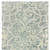 8' Gray And Ivory Wool Geometric Hand Tufted Runner Rug