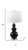 28" Gold Novelty Table Lamp With Drum Shade