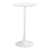 Wood and Steel Rounded Bar Table