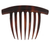 7-Tooth-back Comb Bar Top Tortoise Shell  