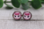Aurora's Pet | Glass Stud Earrings | Hypoallergenic