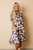 Sandy Floral Plus Size T Shirt Dress