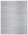 3' X 5' Silver Handmade Indoor Outdoor Area Rug