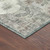 8' Beige Sage And Brown Round Floral Washable Indoor Outdoor Area Rug
