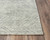 5' X 8' Gray And Ivory Wool Chevron Hand Tufted Area Rug